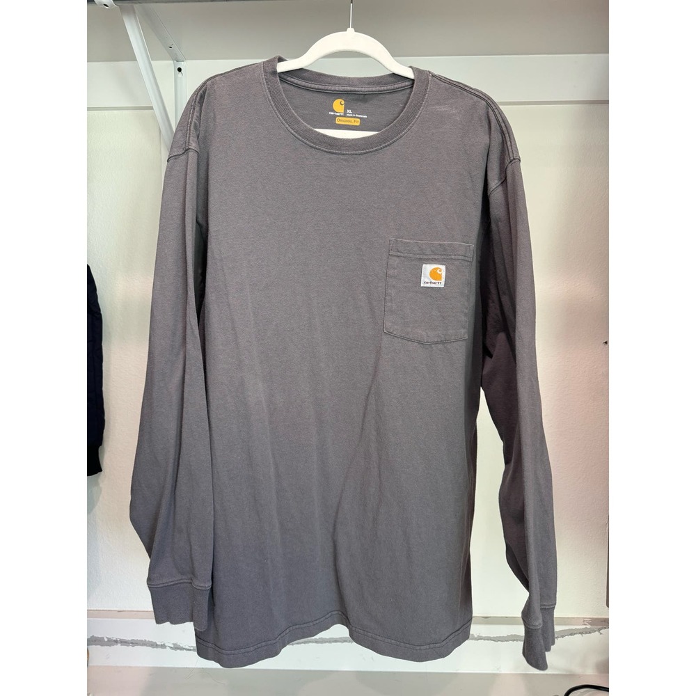 Carhartt Long Sleeve Size XL Grey Original Fit‎